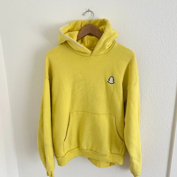 MADHAPPY x SNAPCHAT yellow hoodie - Picture 1 of 5